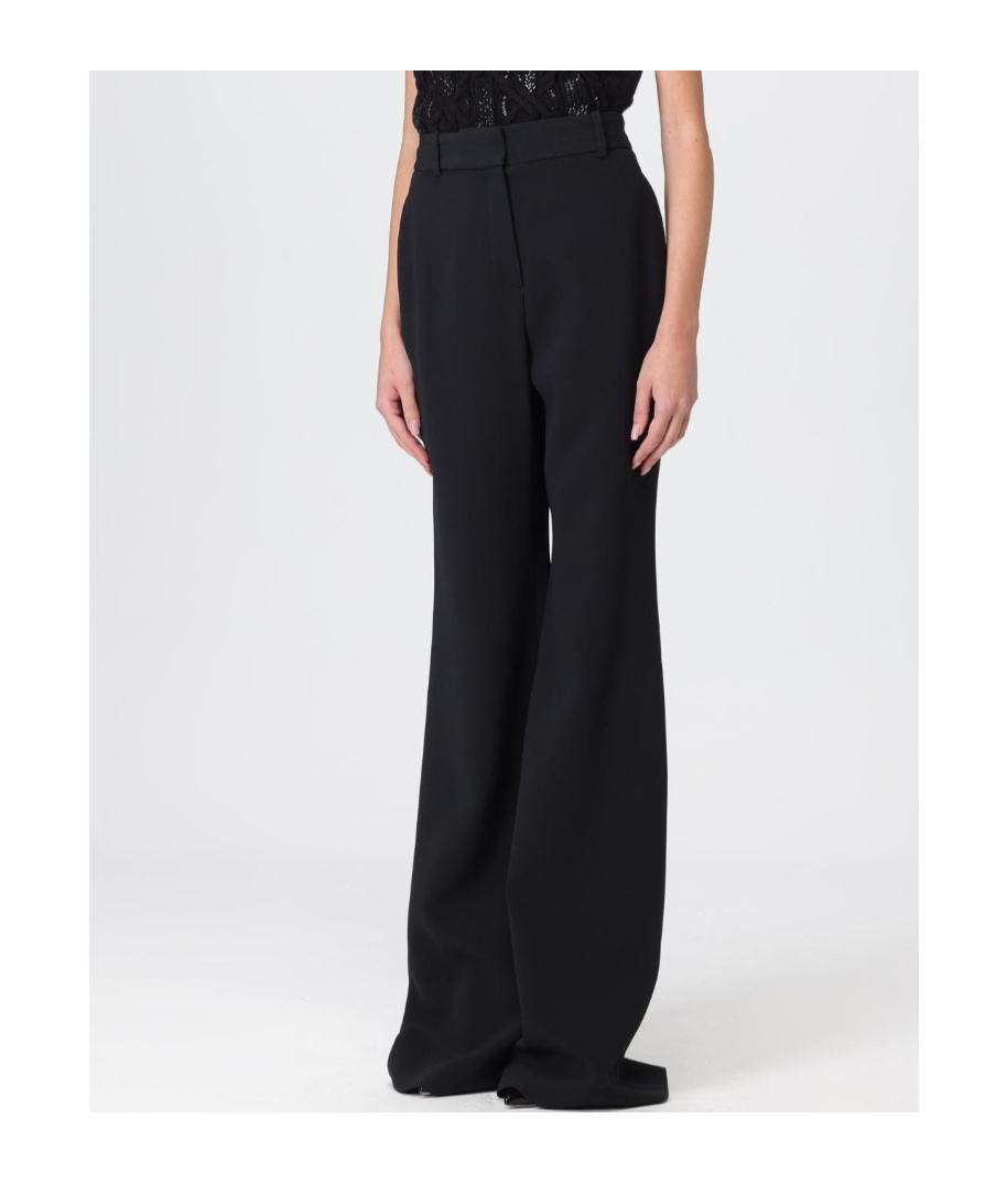 Ermanno Scervino Belt Loop Casual Pants In Black