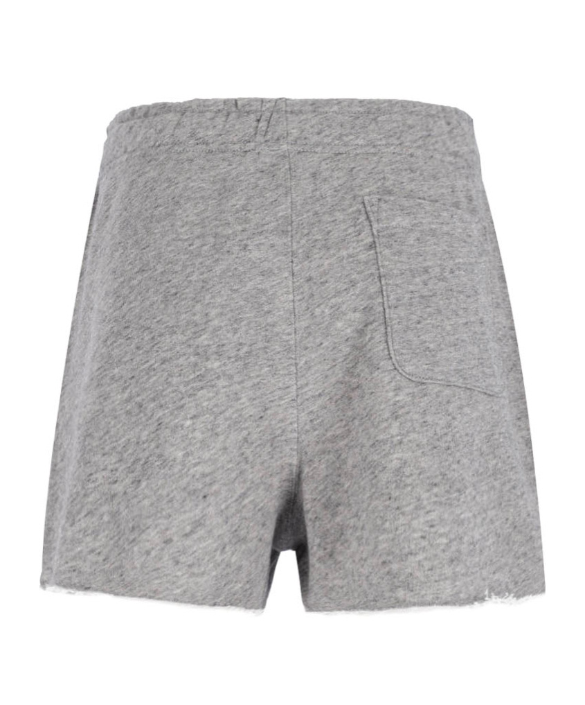 Polo Ralph Lauren Straight Shorts With Back Pocket And Elastic Waistband In Gray