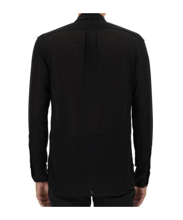 Tom Ford Lightweight Lyocell Slim-fit Shirt In Black