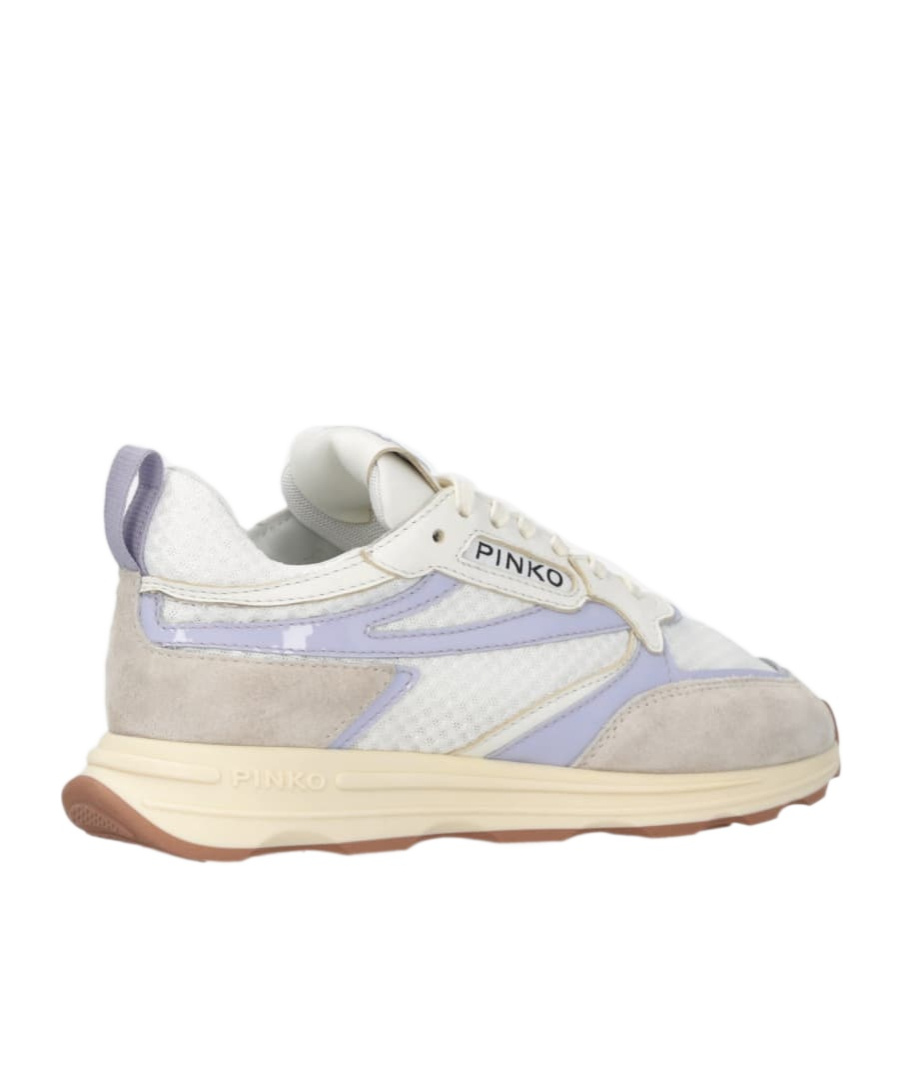 Pinko Panelled Sneakers In Blue