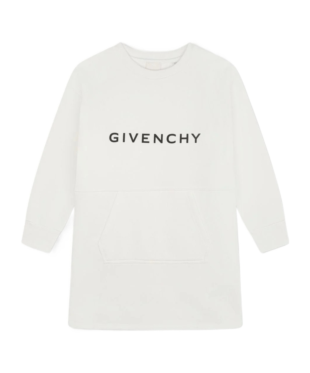 Givenchy Crew-neck Jersey Dress In White