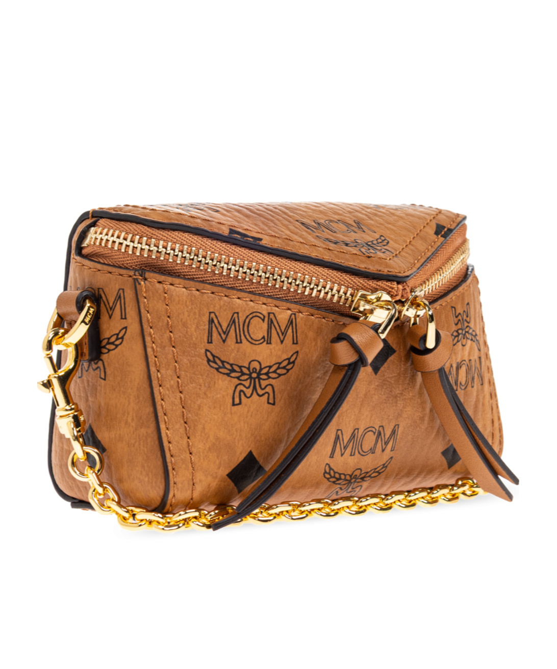 Mcm Zipper Tote Bag