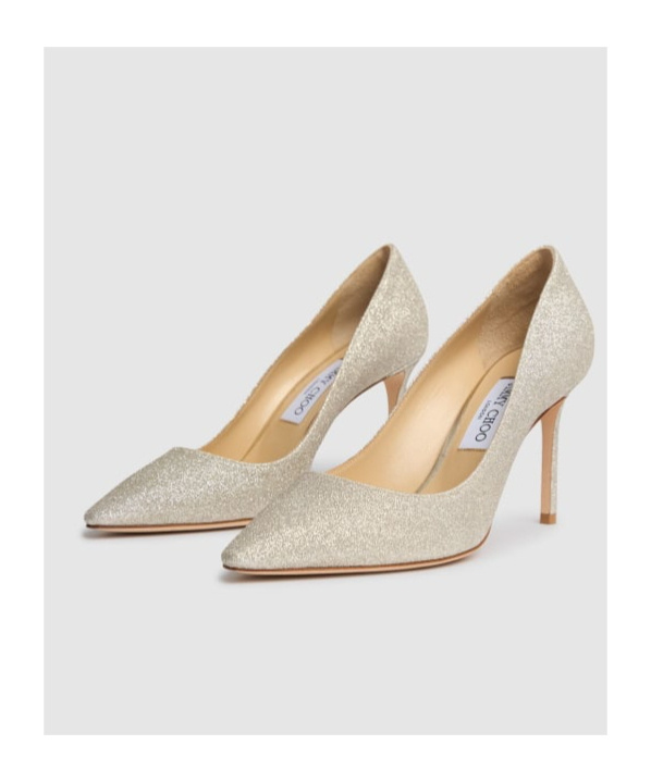 Jimmy Choo Romy 85 Dusty Glitter Pumps Women In Multi