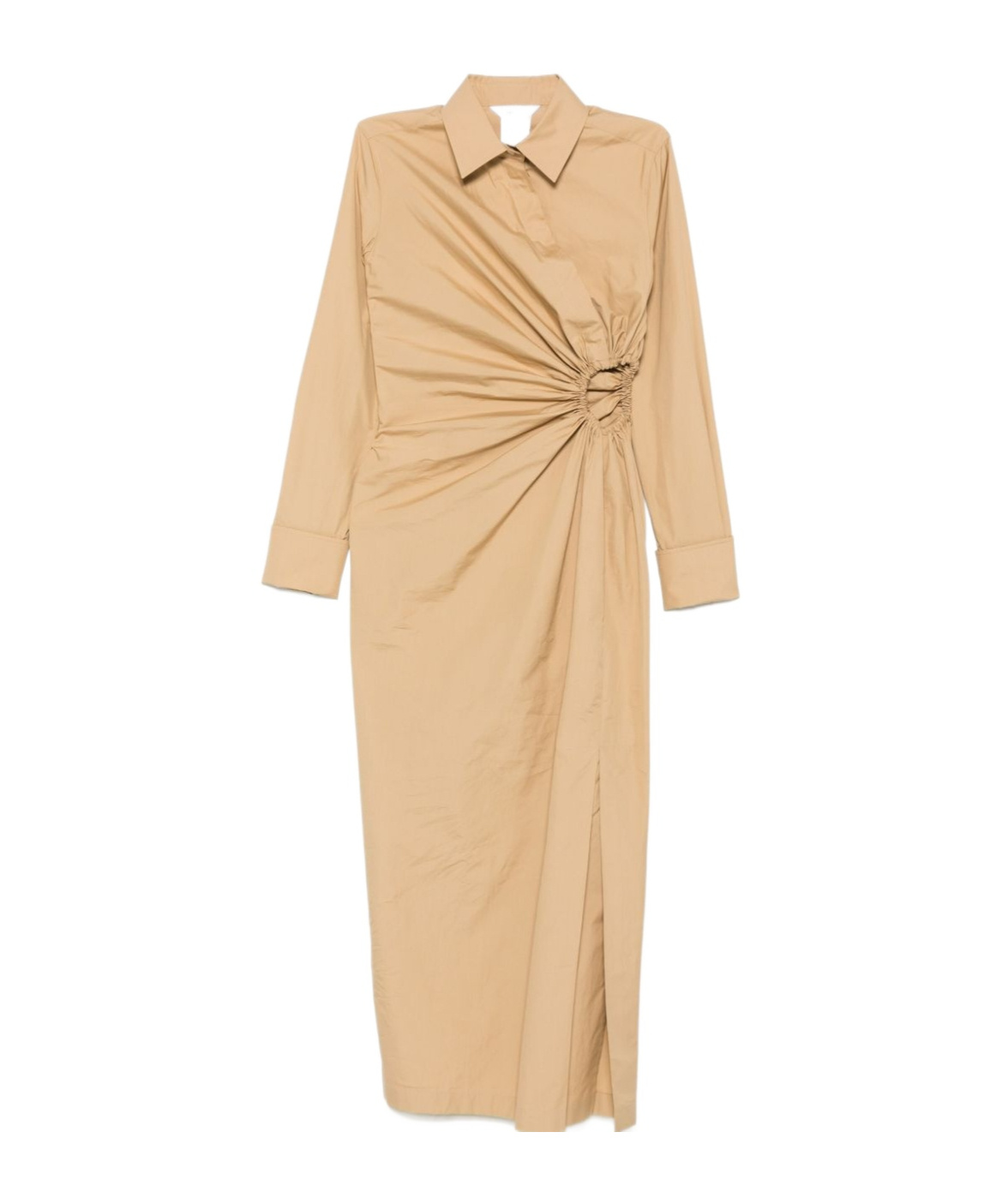 Max Mara Dress Woman Beige In Nude