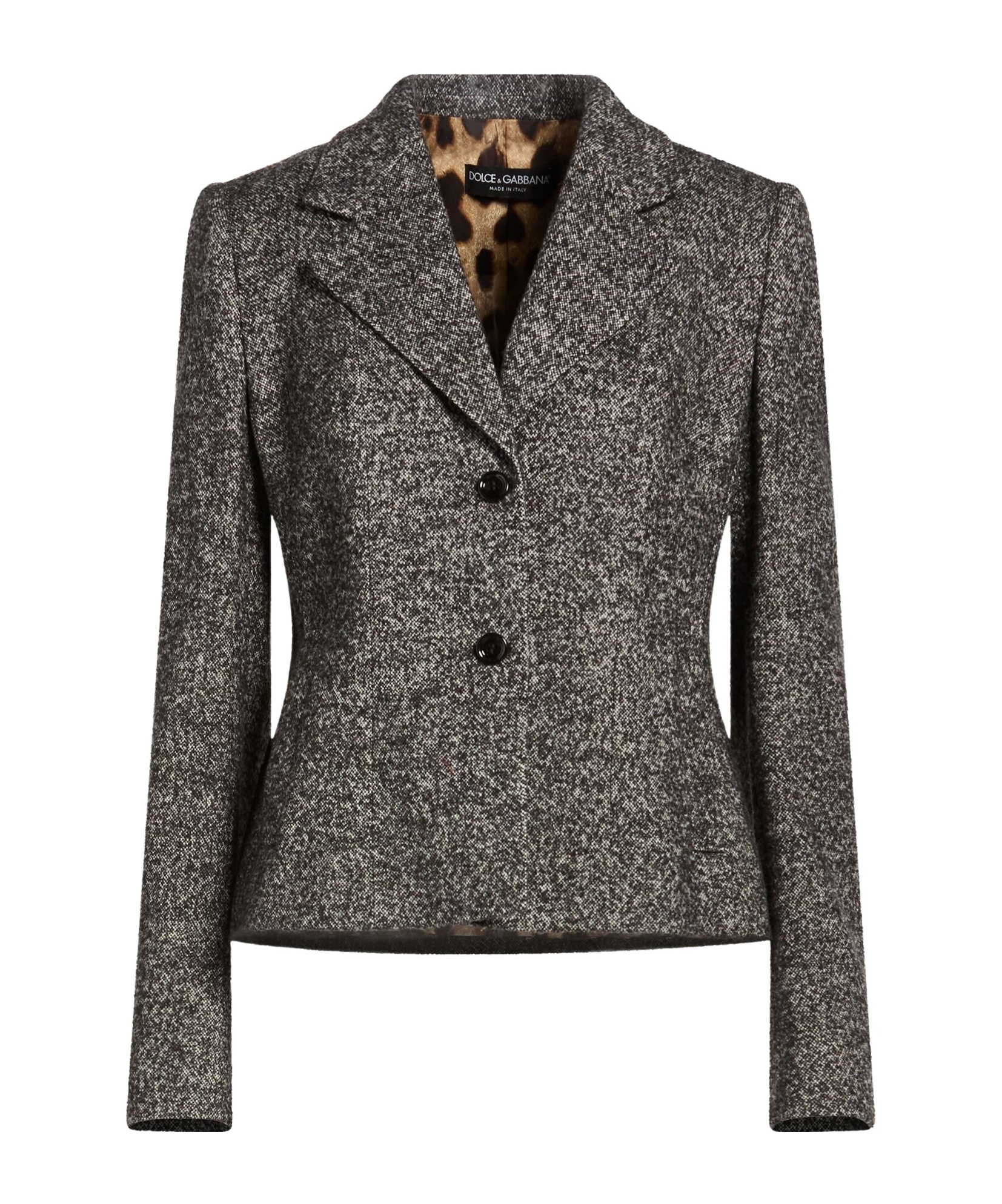 Dolce & Gabbana Single-breasted Blazer In Black