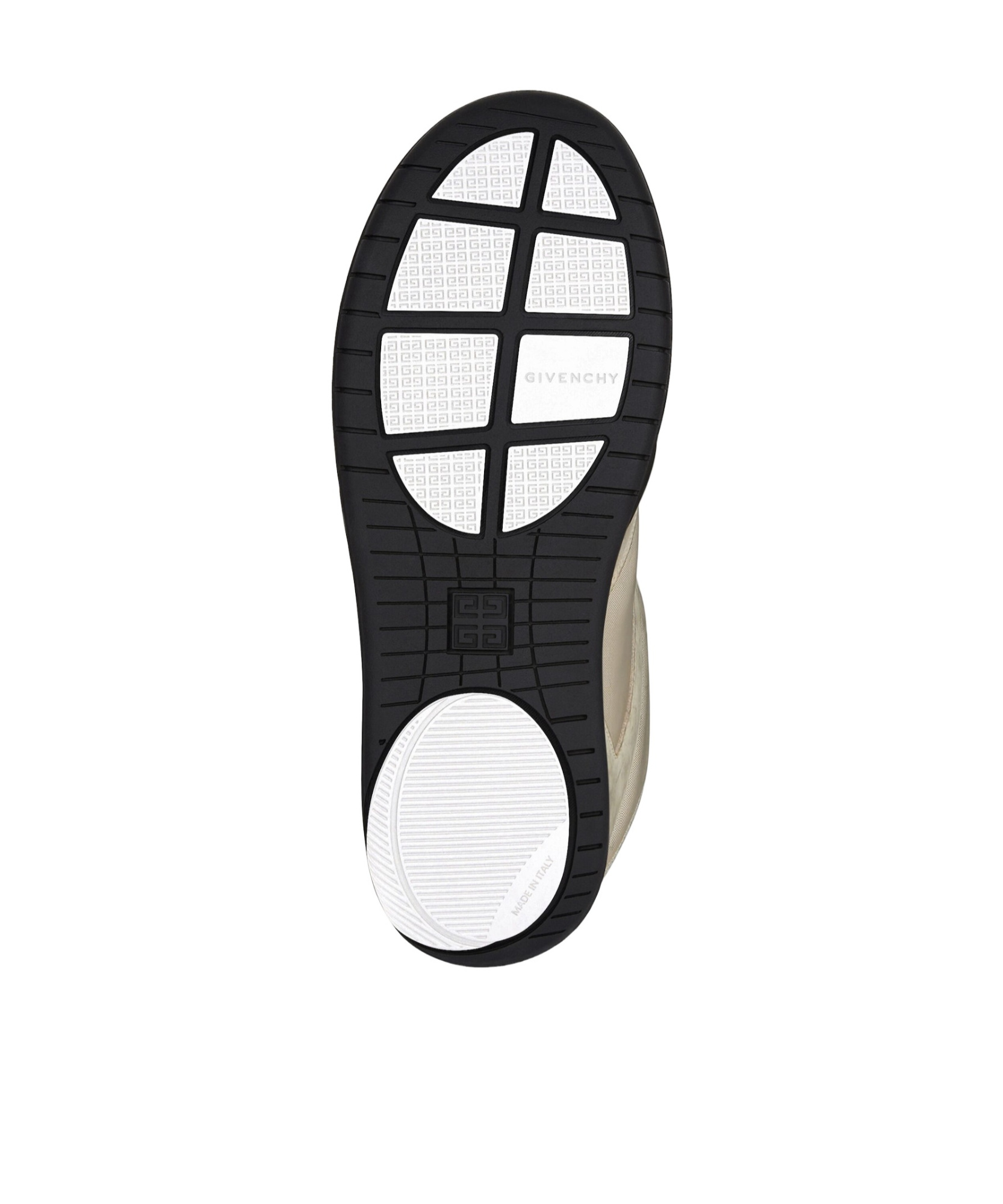 Givenchy Fabric And Leather Sneakers With Intentional Dirties In White