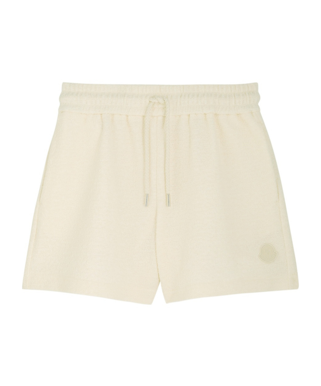 Moncler Terry Shorts In Nude