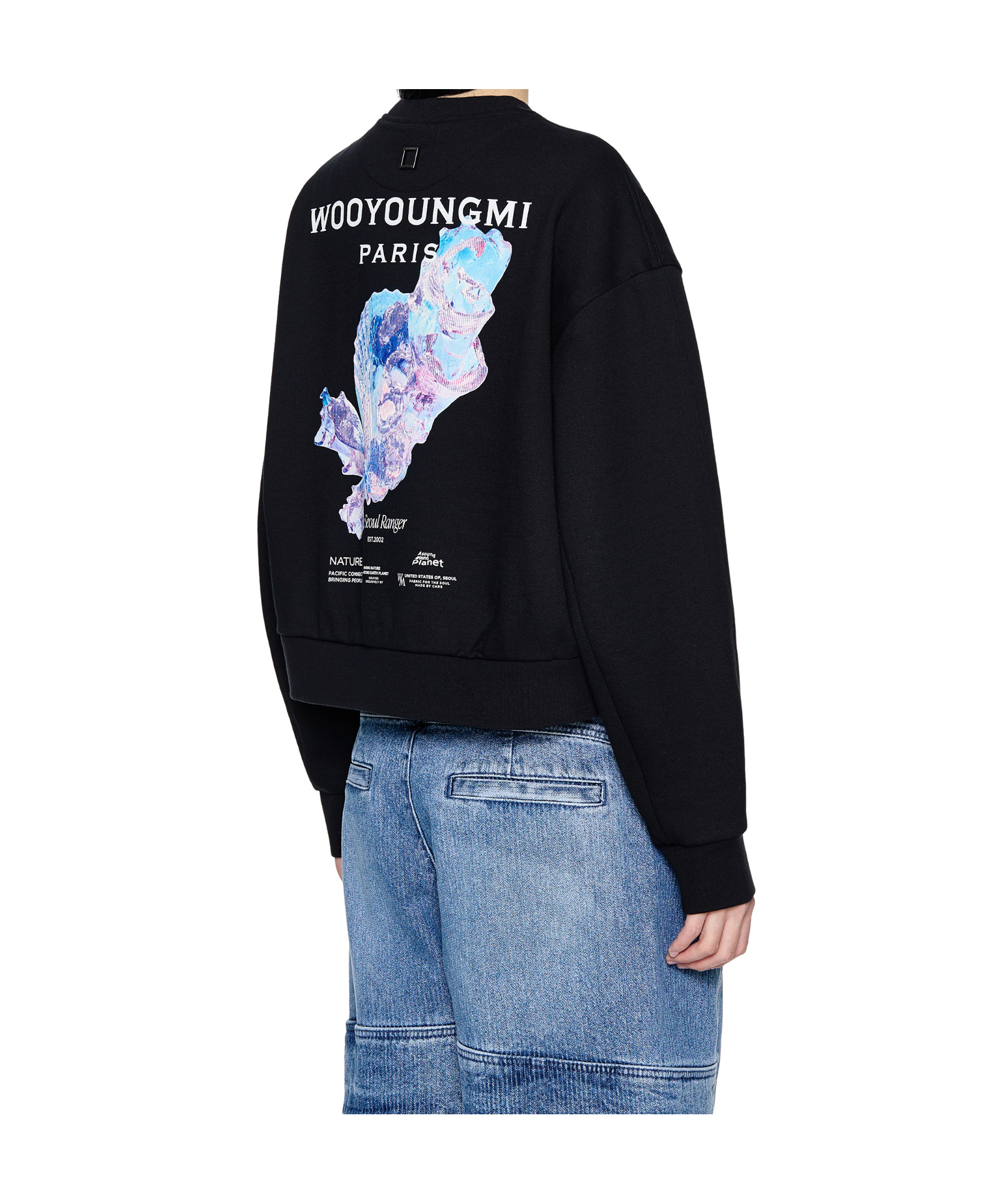 Shop Wooyoungmi Long-sleeved Sweater In Black