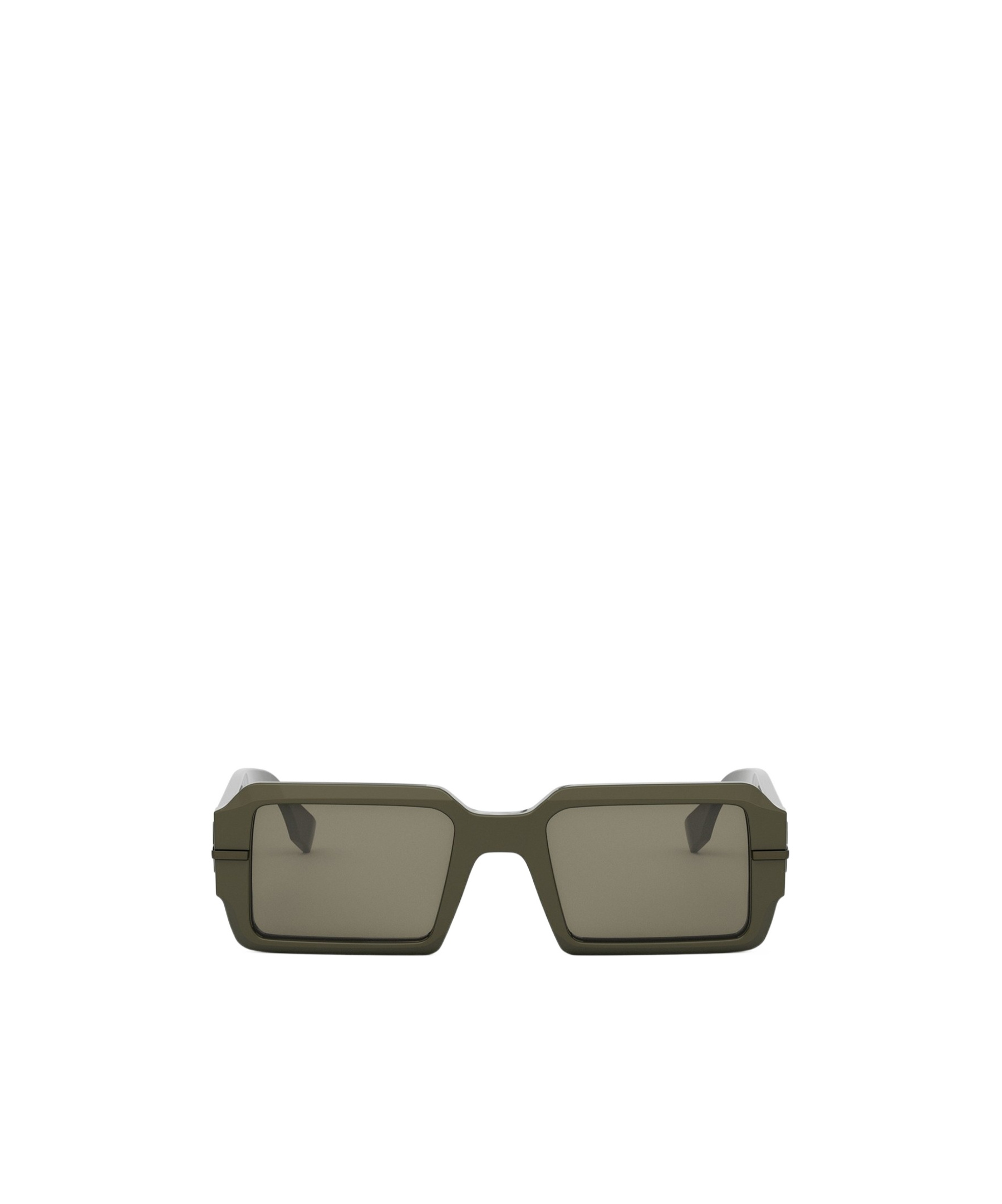 Fendi Fe40073u Graphy 96n Green Sunglasses In Gray