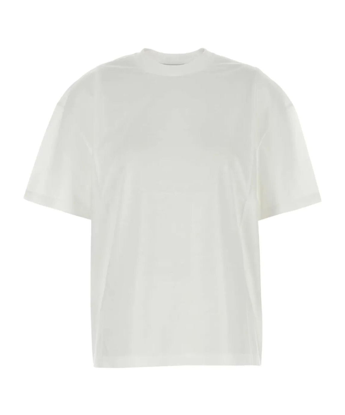 Prada Short-sleeved Crewneck T-shirt In White