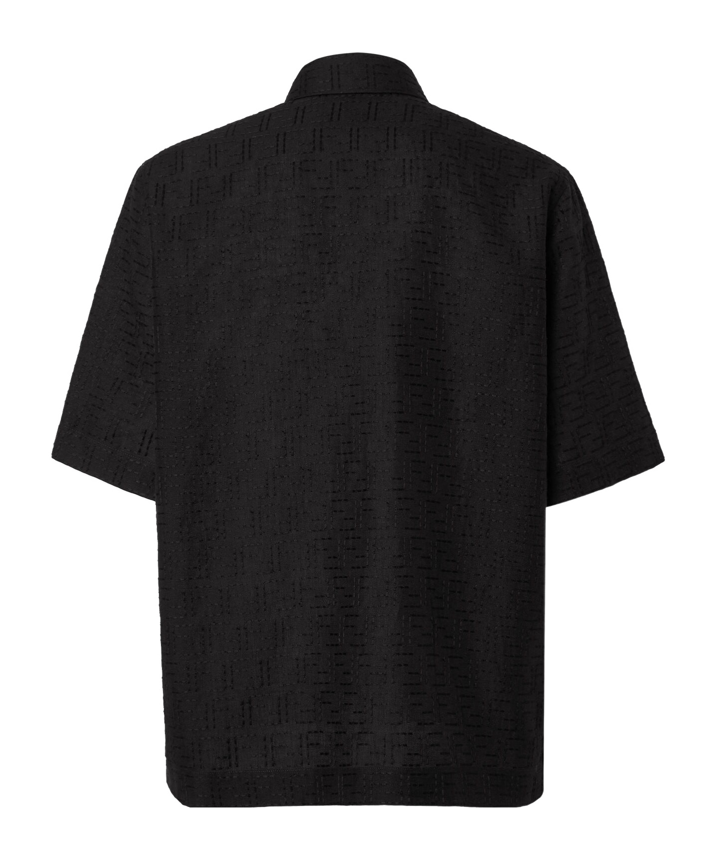Fendi Ff Shirt In Black