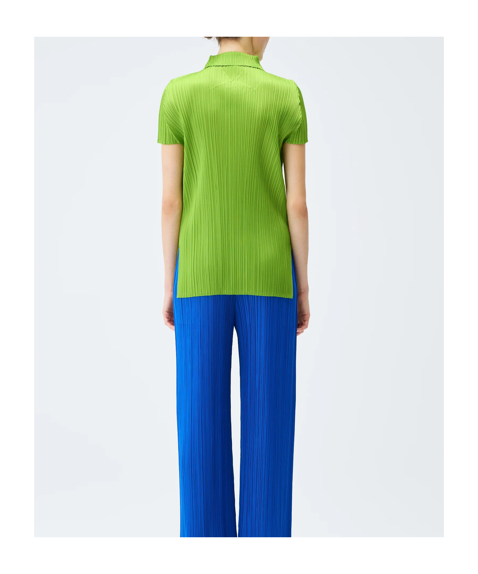 Issey Miyake Monthly Colors August Top In Green
