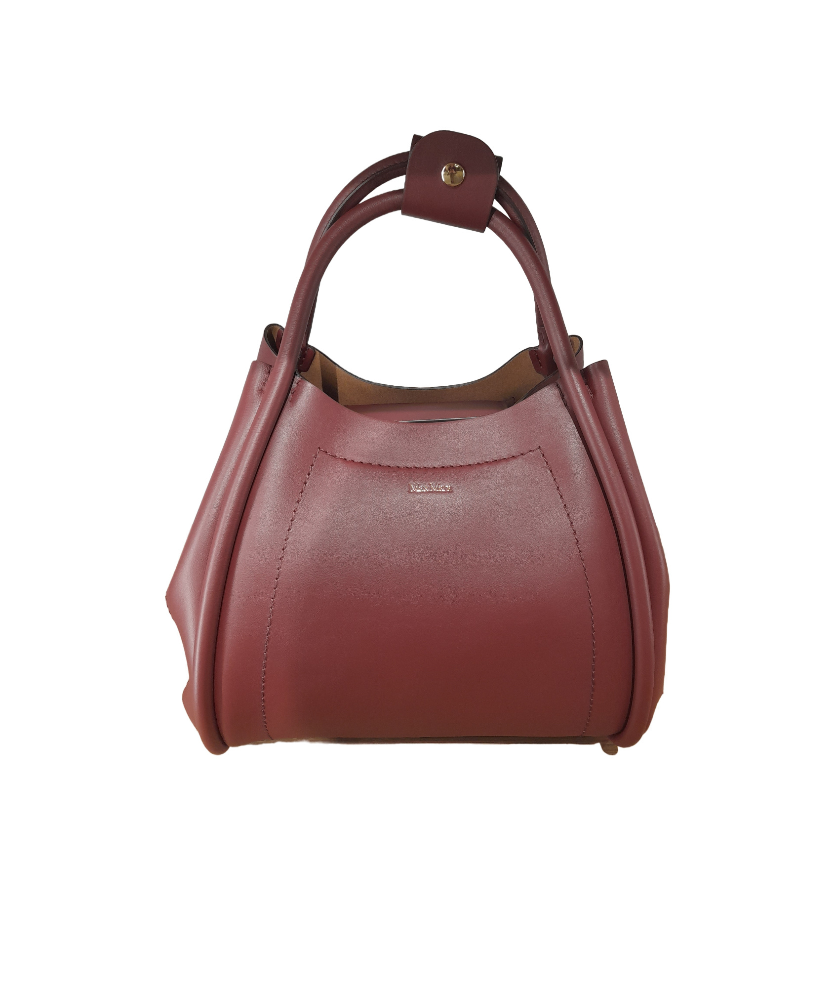 Max Mara Patterned Tote Bag In Red