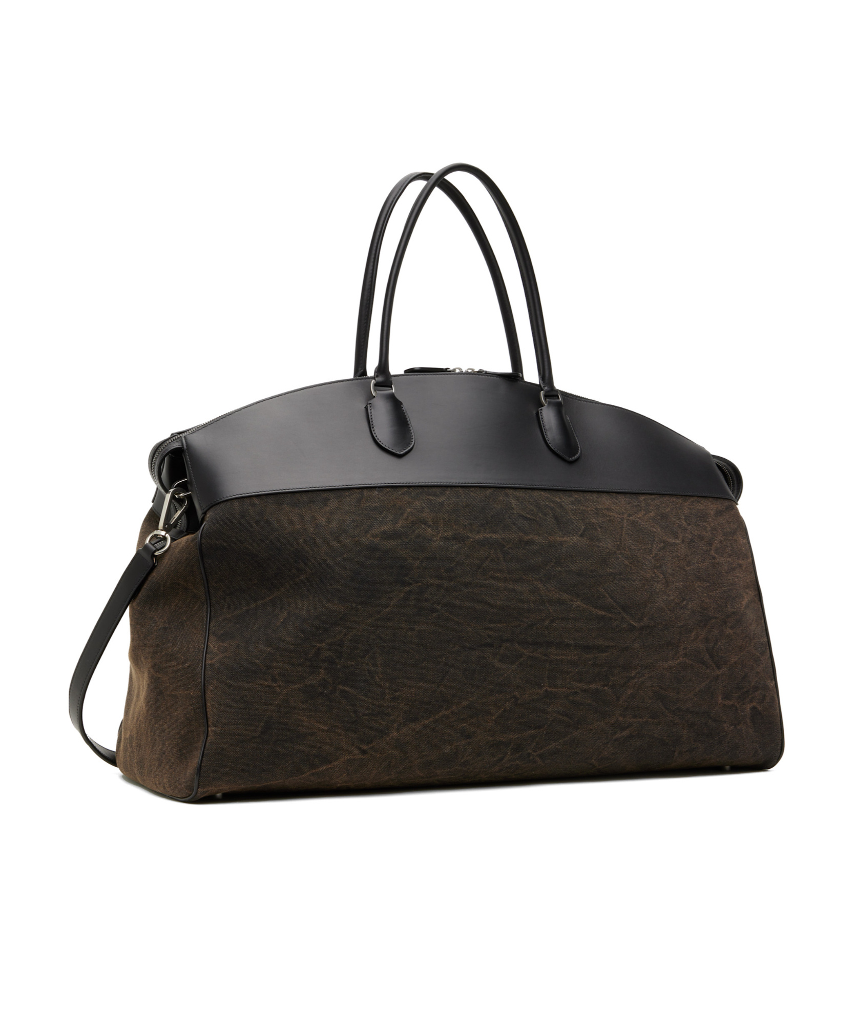 The Row Zippered Travel Bag In Black