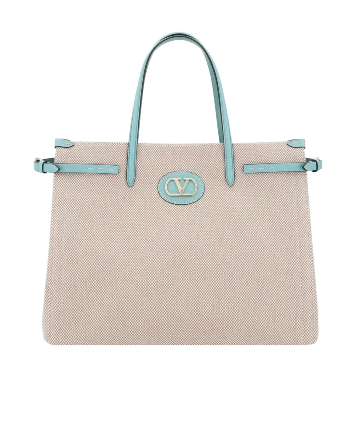 Shop Valentino Antibes Tote Bag In Nude