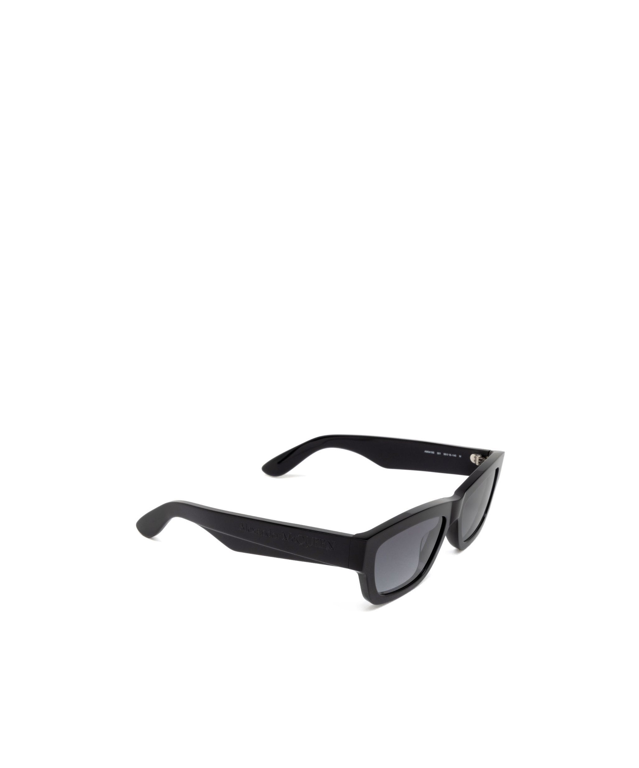 Alexander Mcqueen Eyewear Rectangle Frame Sunglasses In Black