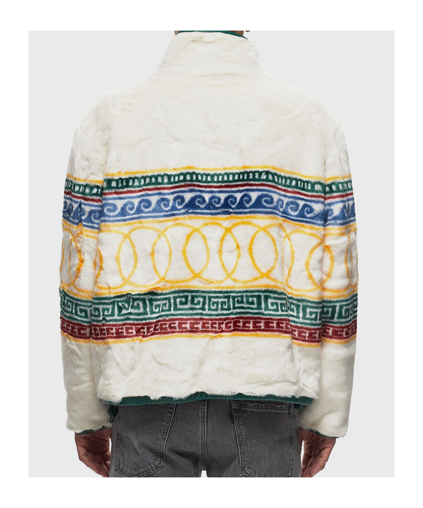 Casablanca Les Anneaux Pullover Jacket In White