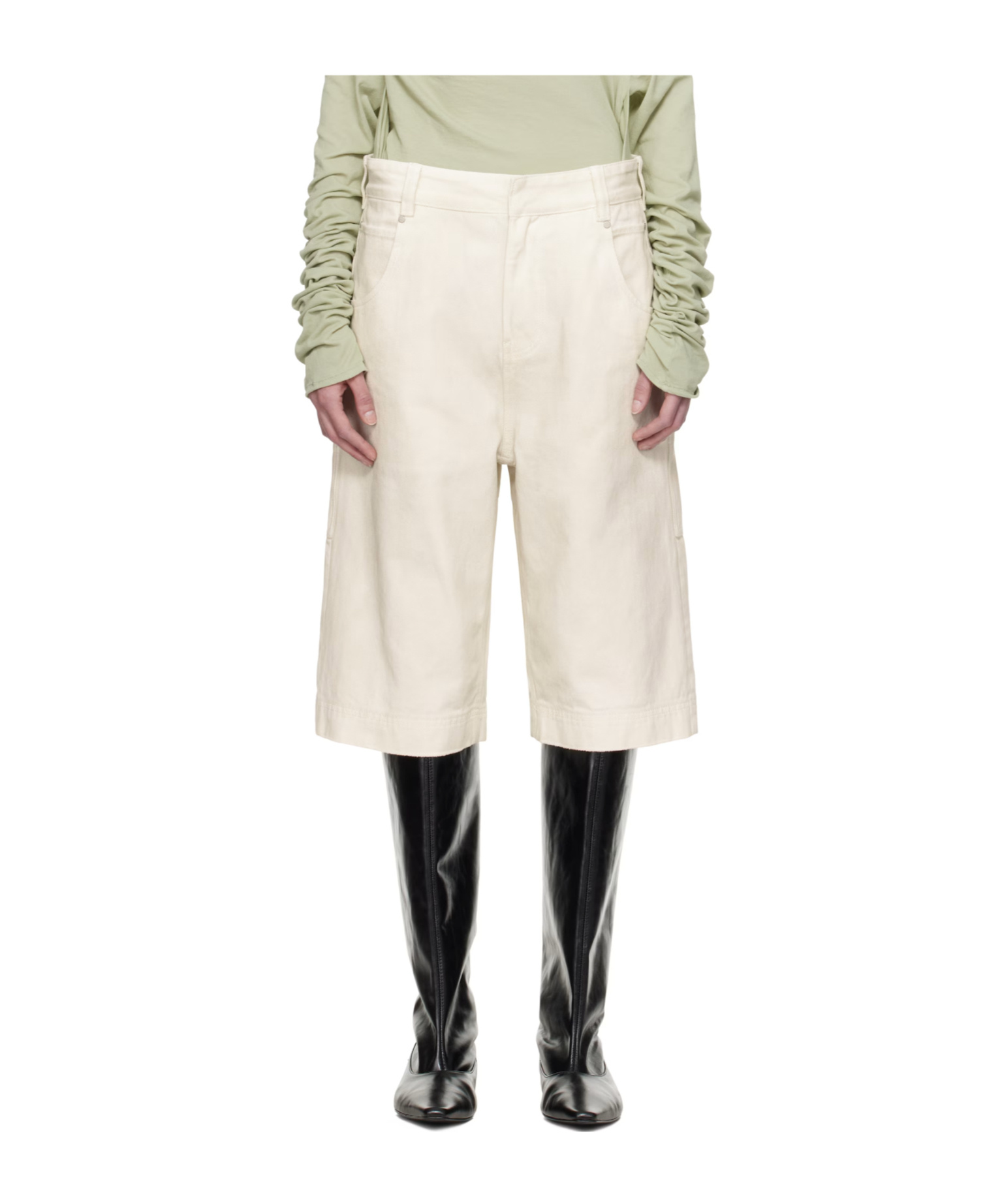 Entire Studios D Shorts In Neutral