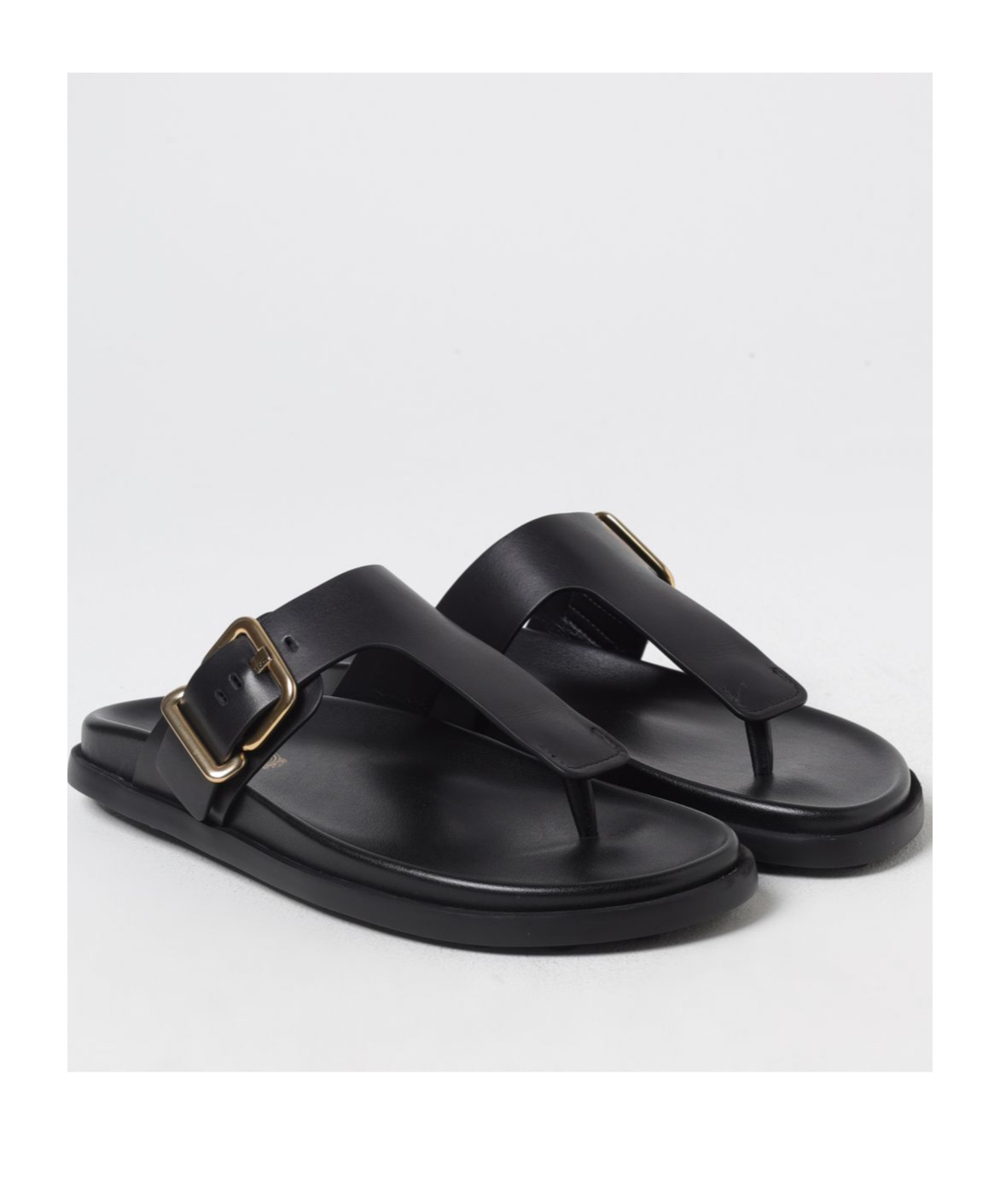 TOD'S LEATHER SLIDES
