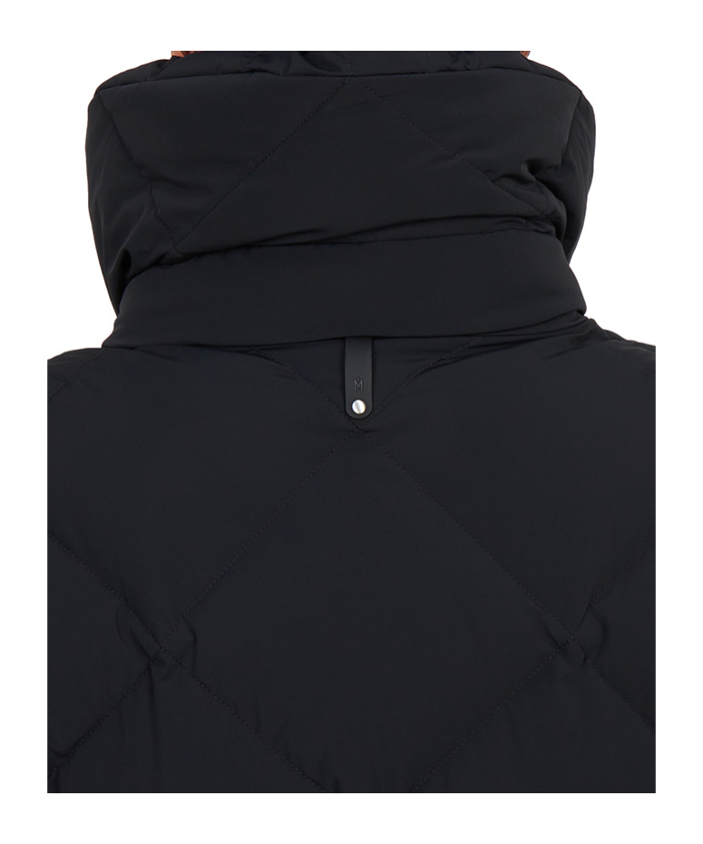Mackage Long-sleeved Down Jacket In Black