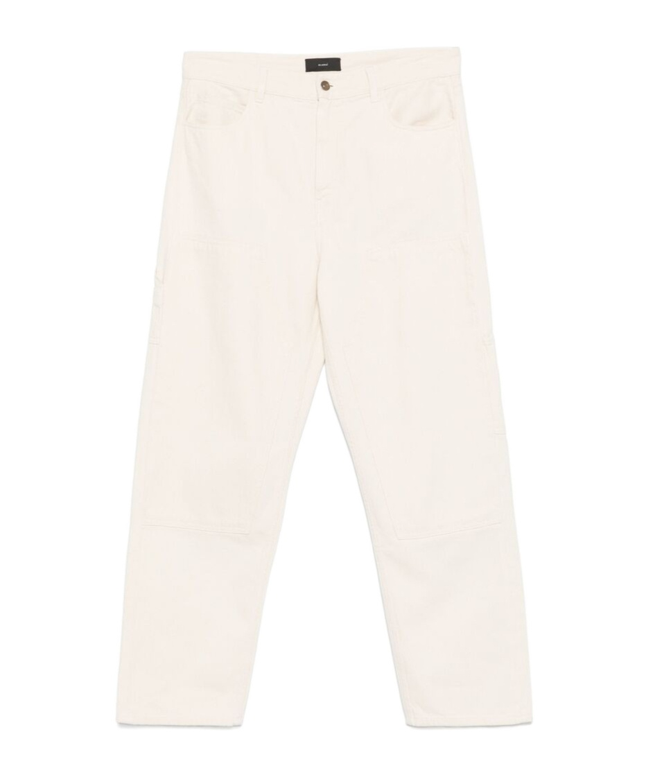 Alanui Cotton Trousers In White