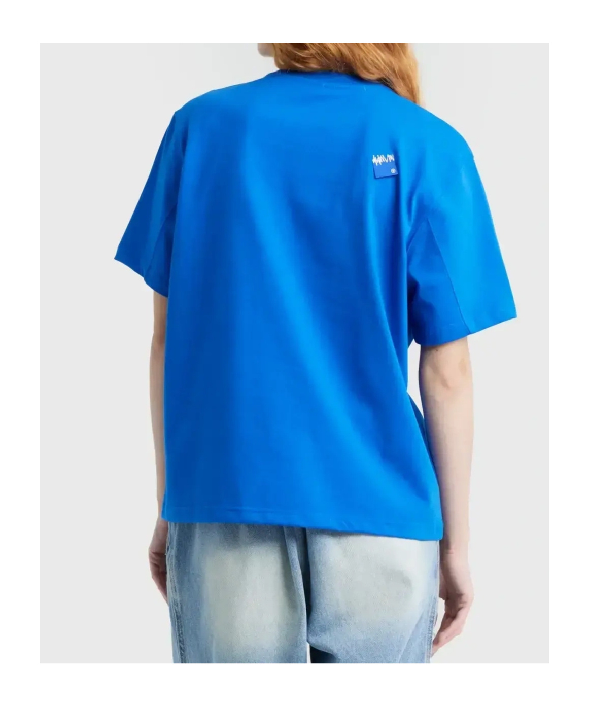 Ader Error Trs Tag T-shirt In Blue