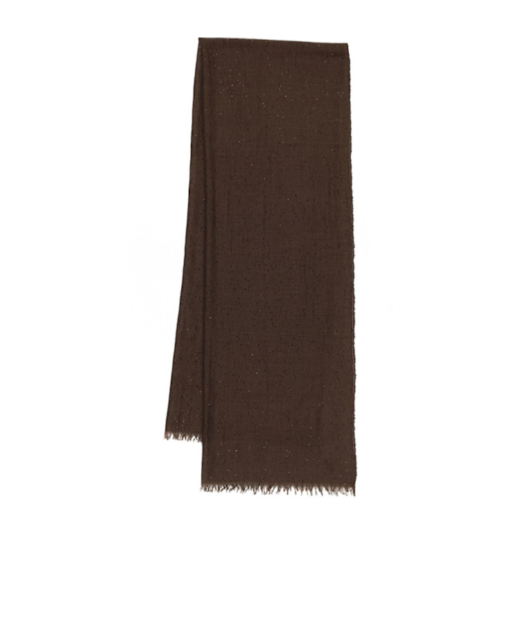 Brunello Cucinelli Diamond-yarn Sequinned Scarf