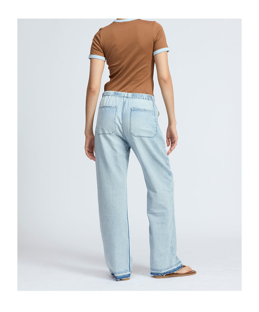 Rag & Bone Elastic Waist Jeans In Kierra