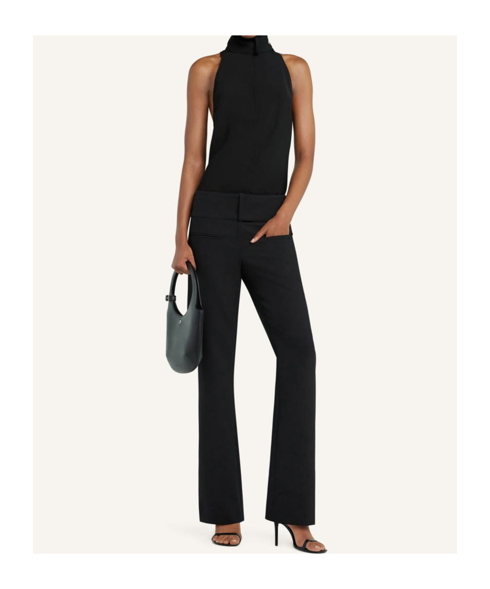 Courrèges Sleeveless Blouse In Black
