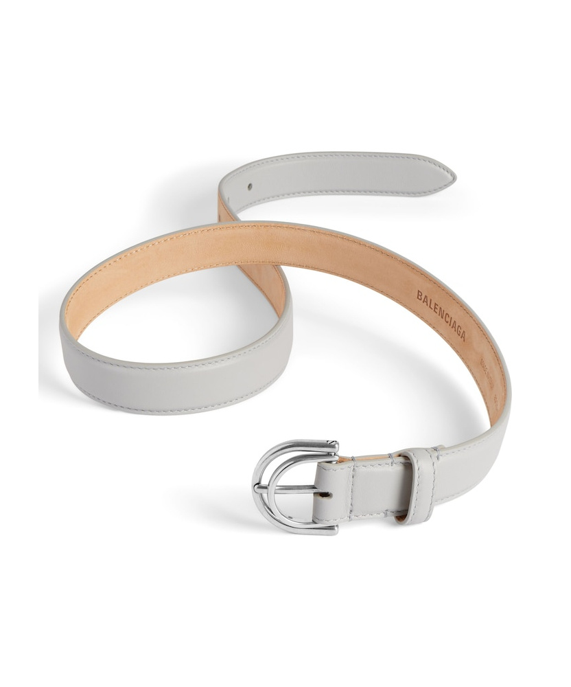 Balenciaga Women's Rodeo Belt In Light Grey