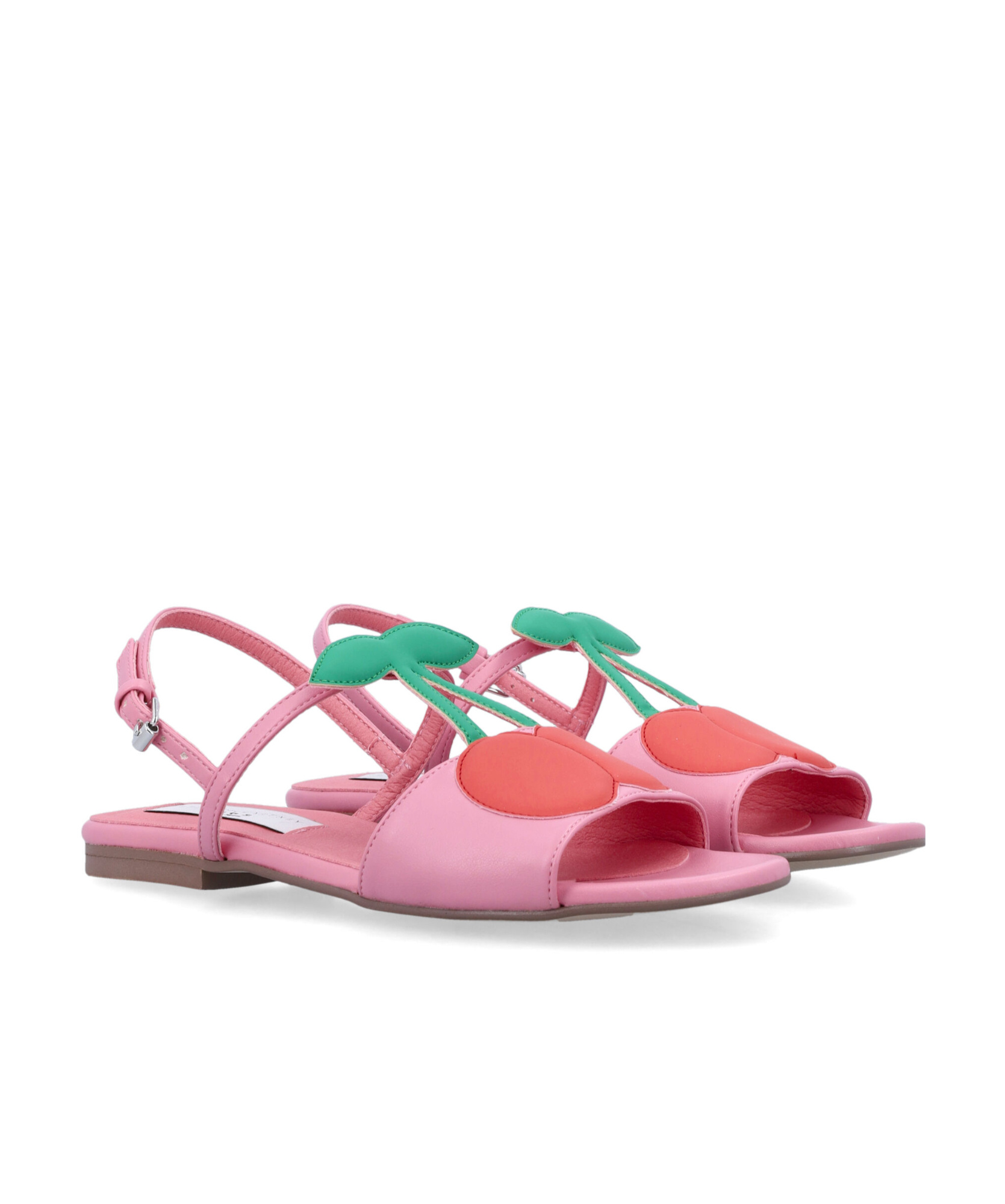 Stella Mccartney Cherry Sandals In Pink