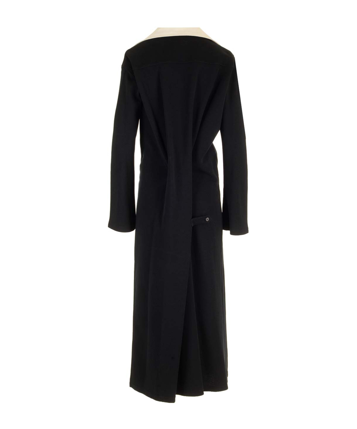 Courrèges Courreges Woman Midi Dress Black Size S Cotton, Polyamide In Black