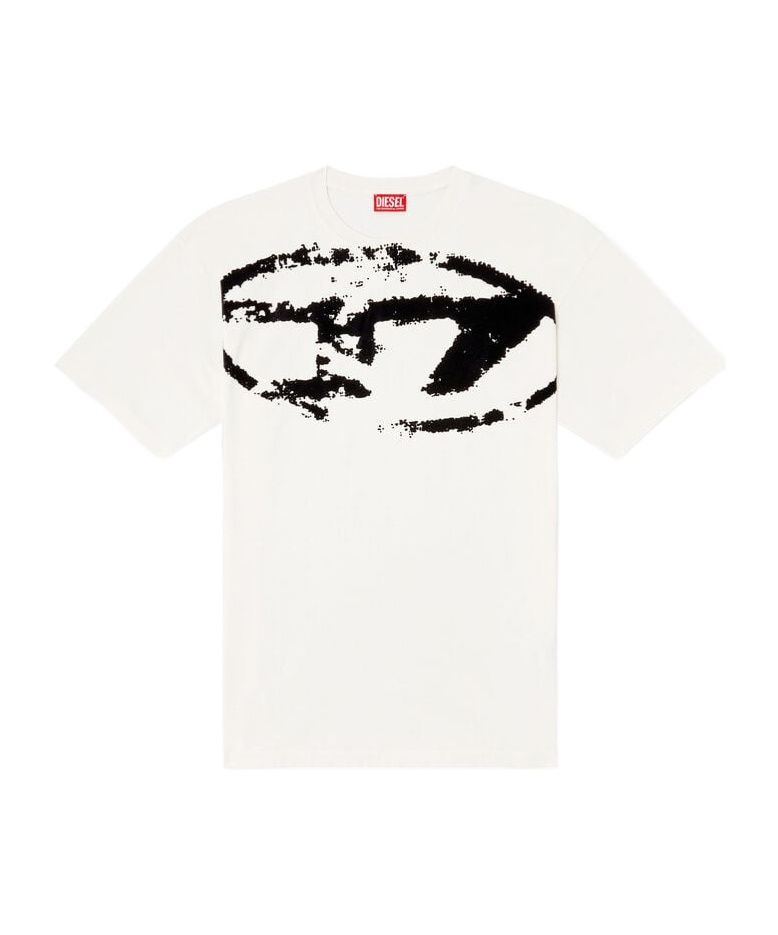 Diesel Short-sleeved T-shirt In White