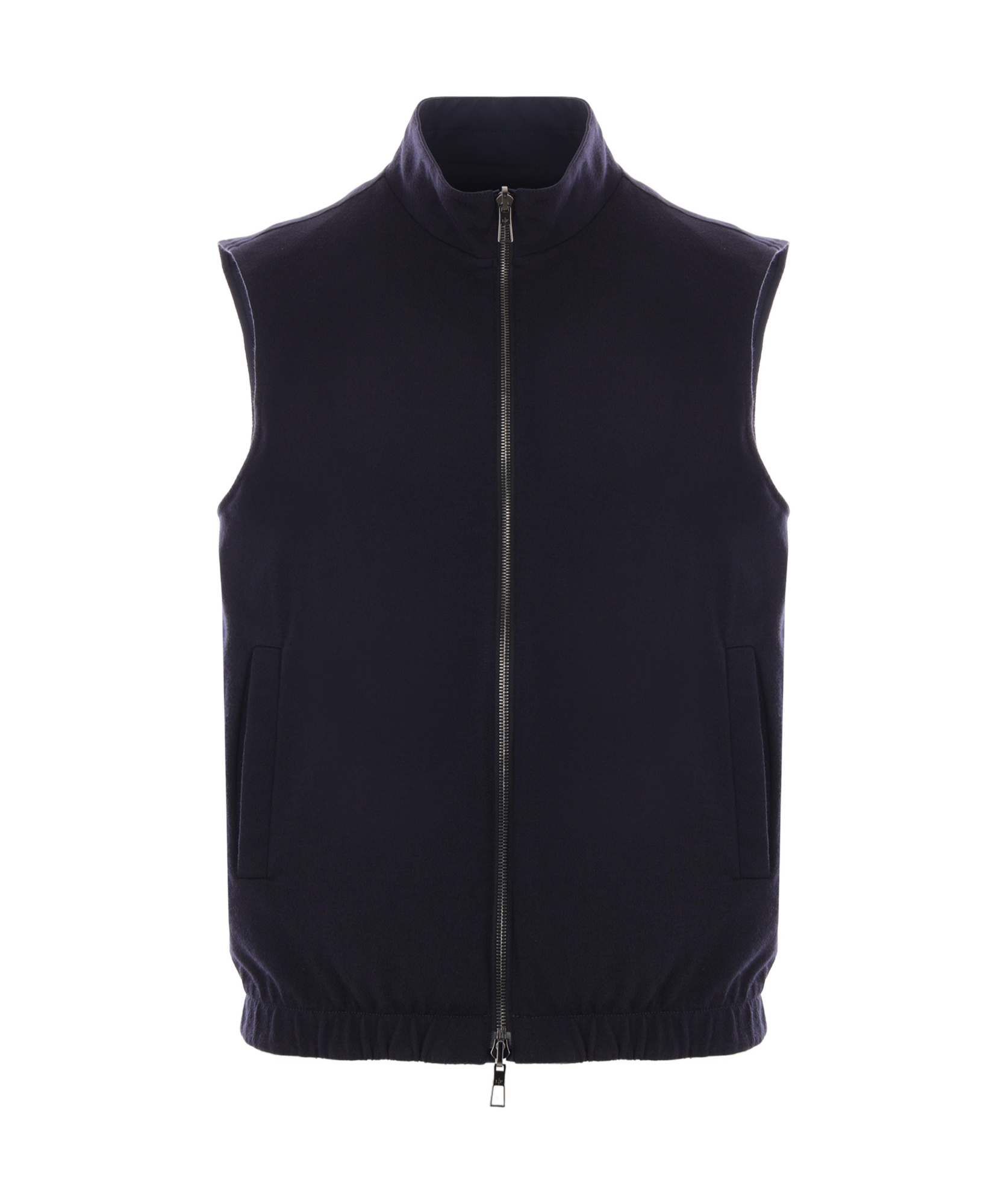 Loro Piana Reversible Gilet In Black