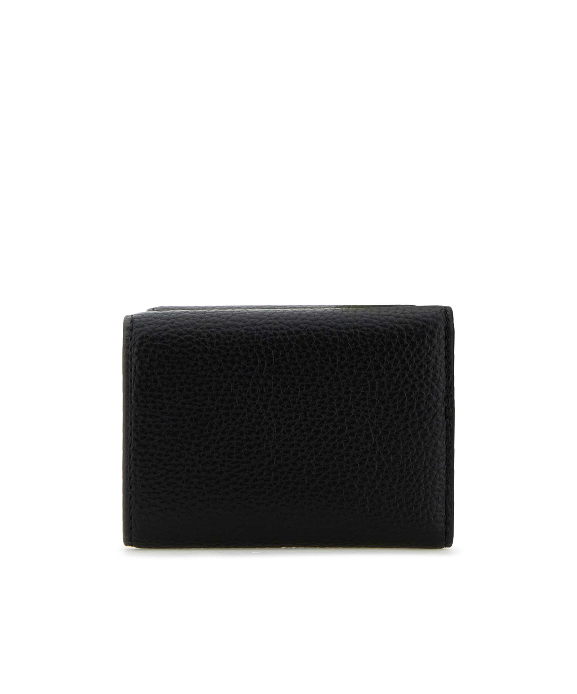 Shop Vivienne Westwood Orb-plaque Flap Purse In Black