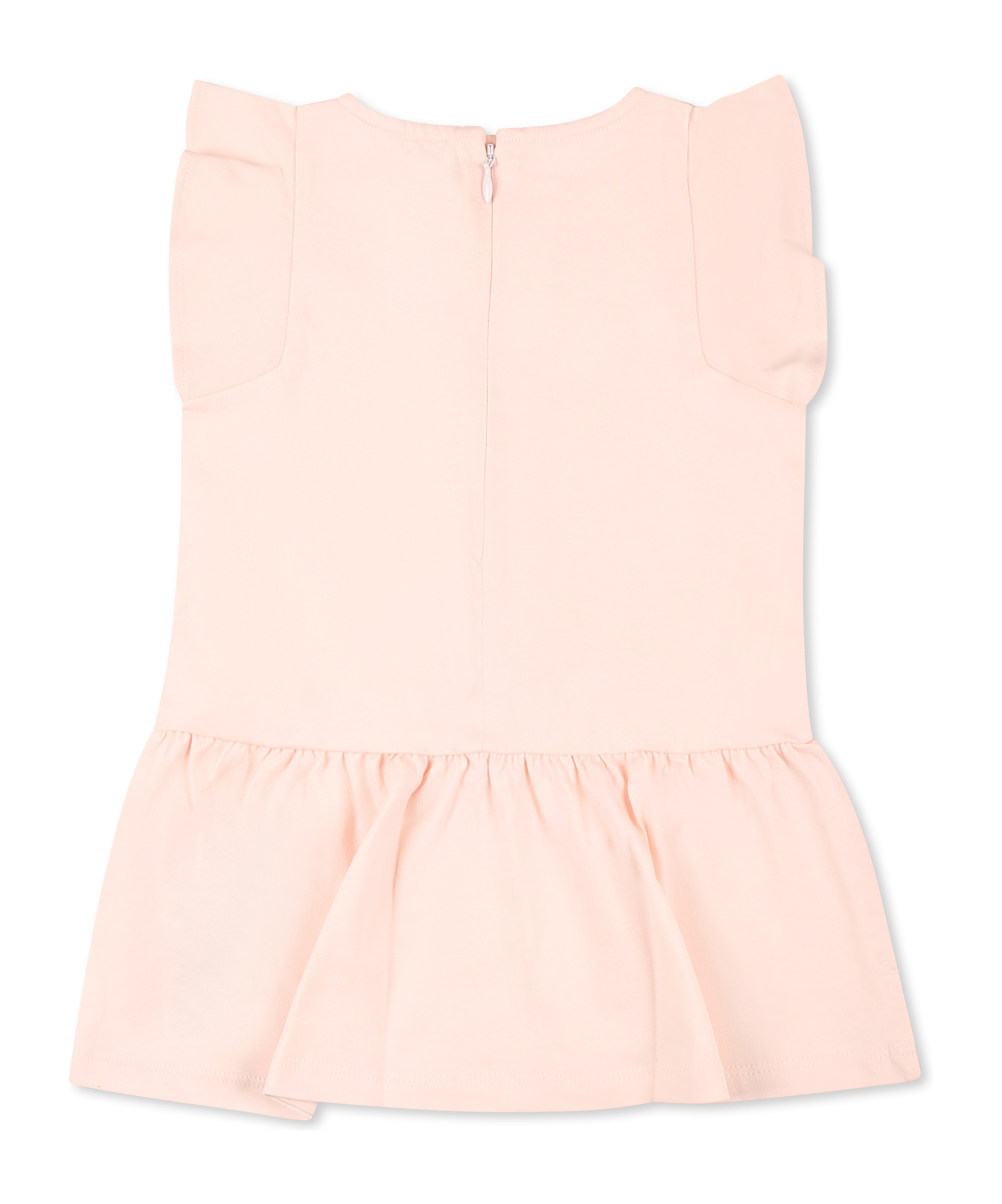 Chloé Round-neck Dress In Neutral