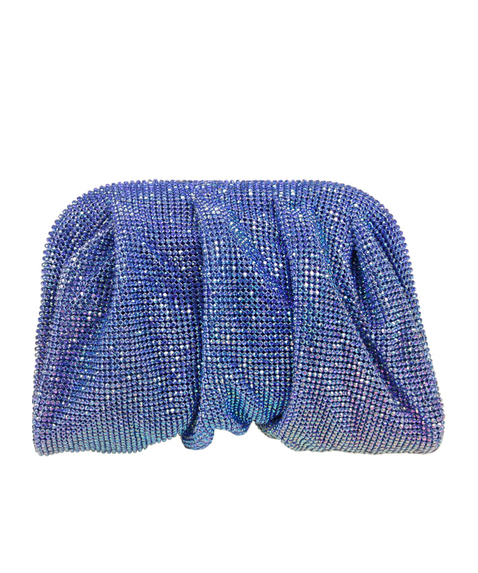 Benedetta Bruzziches Venus La Petite Clutch In Blue