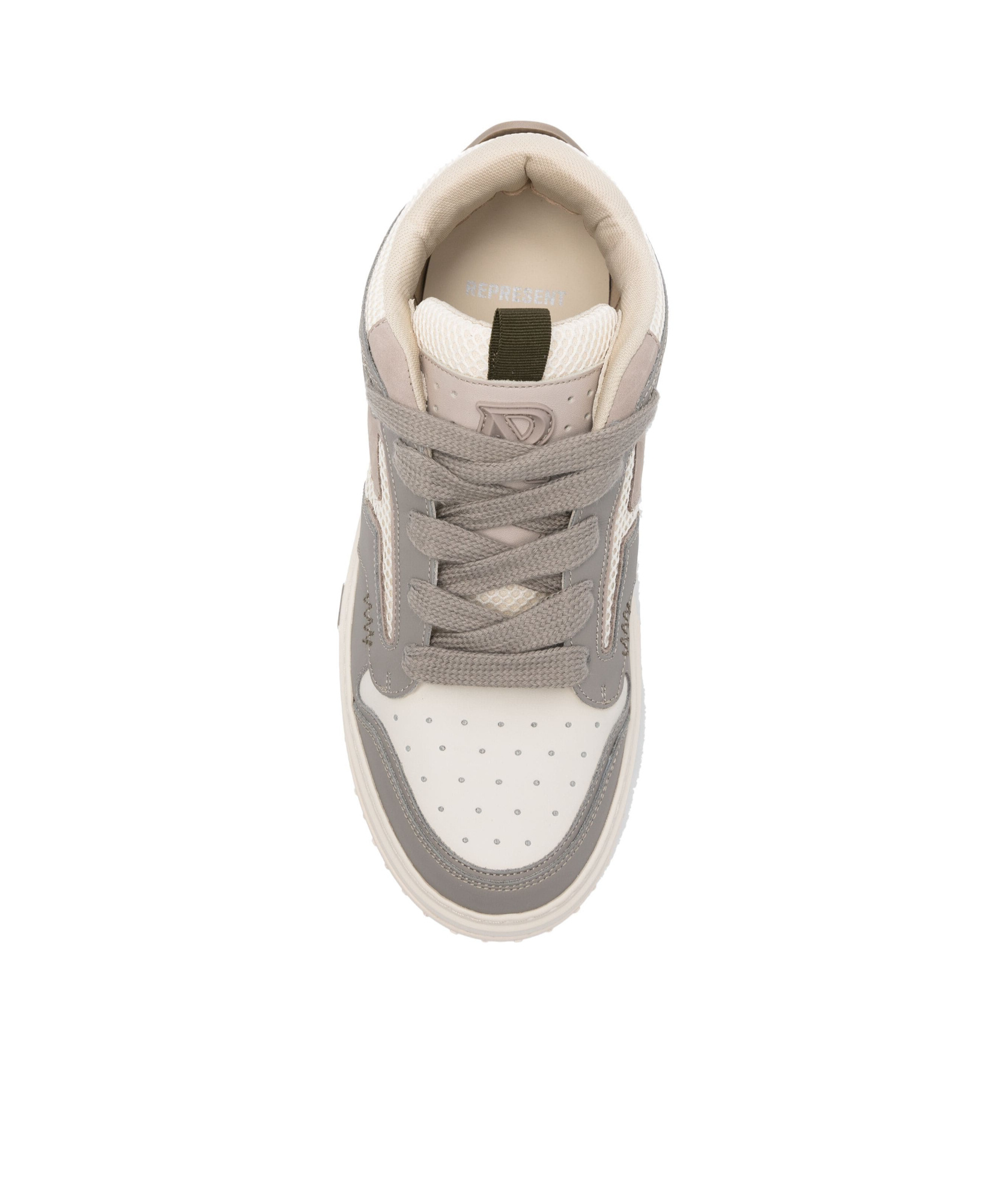 Represent Reptor Sneakers In White