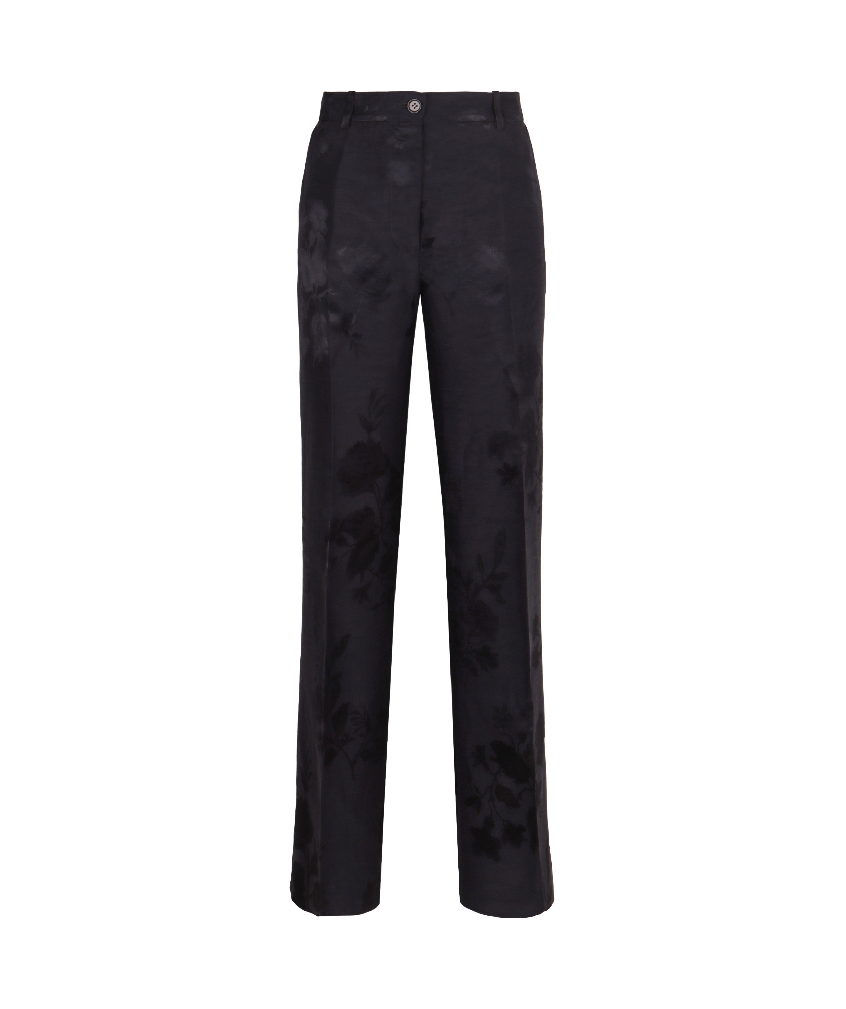 P.A.R.O.S.H FLORAL-PRINT TROUSERS