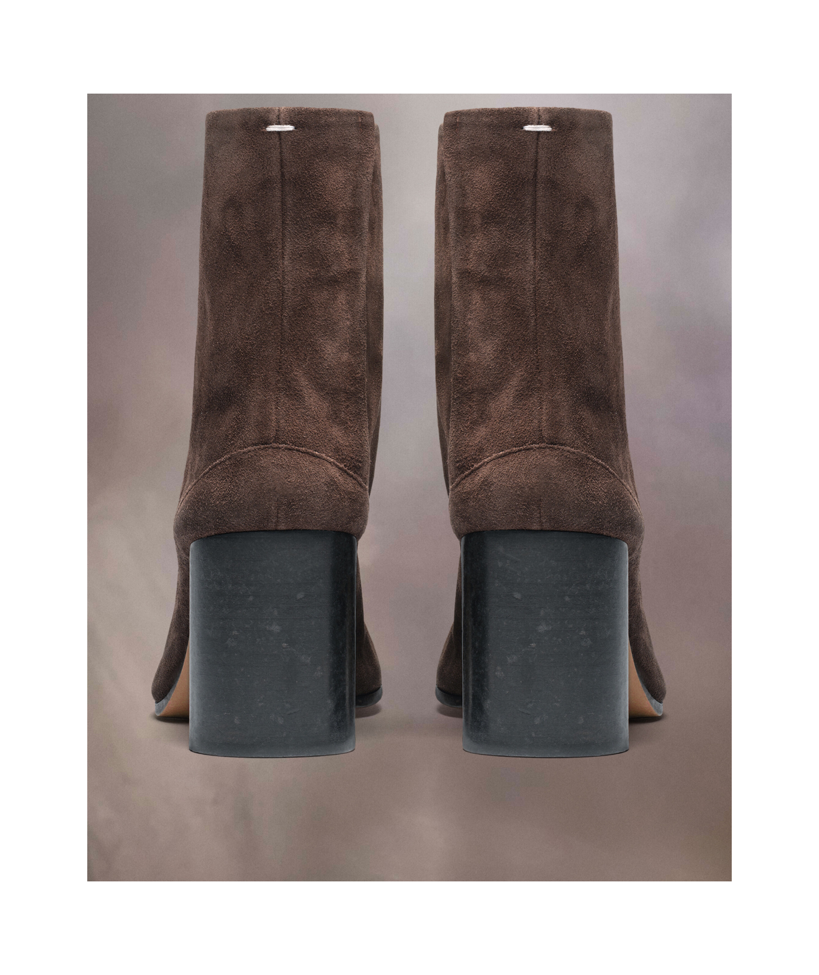Shop Maison Margiela Tabi Ankle Boot In Brown