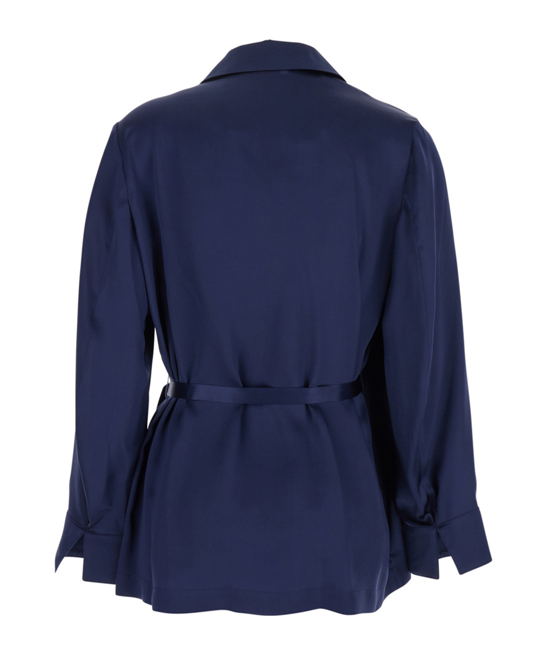 Shop Momoní Long-sleeved Jacket In Blue