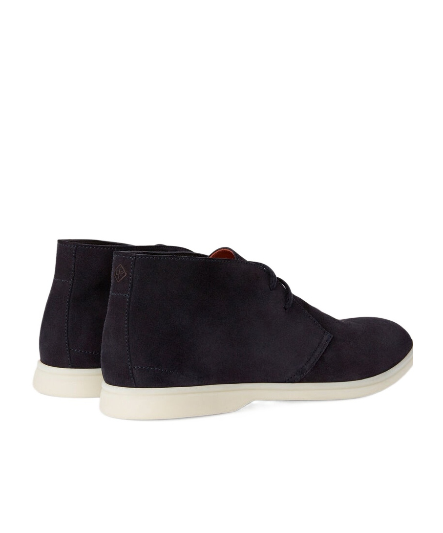 Loro Piana Desert Walk Boot In Navy Blue
