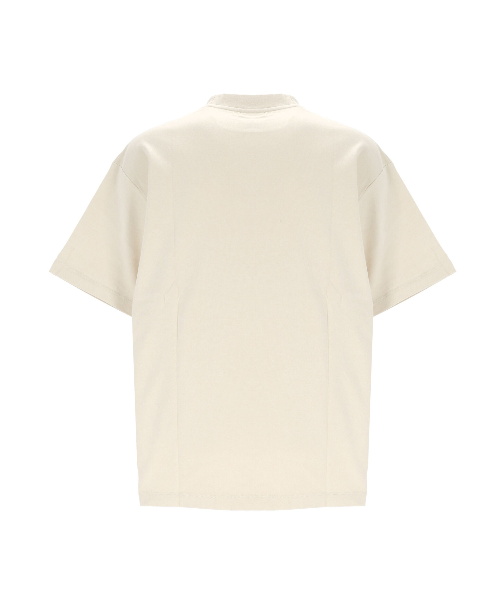 Drôle De Monsieur "slogan" T-shirt In White