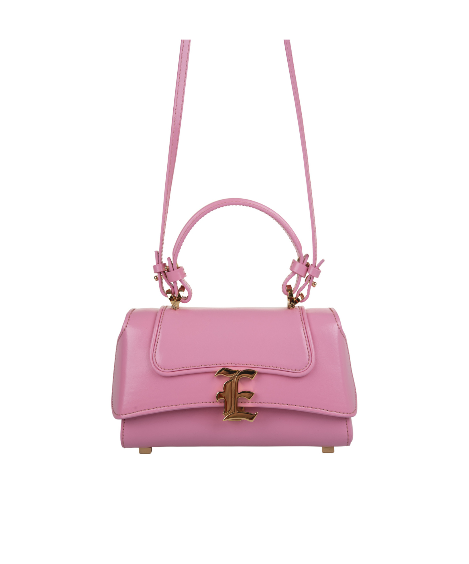 Shop Ermanno Scervino Flip Shoulder Bag In Pink