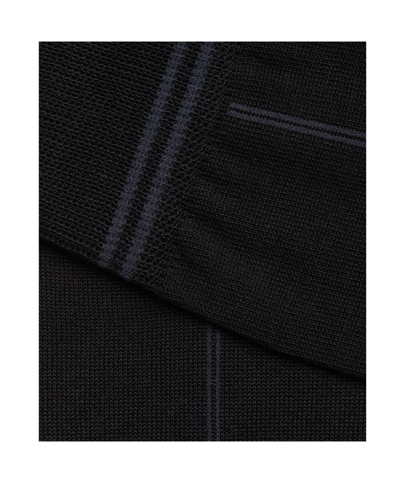 Zegna Grey Cotton Socks In Black