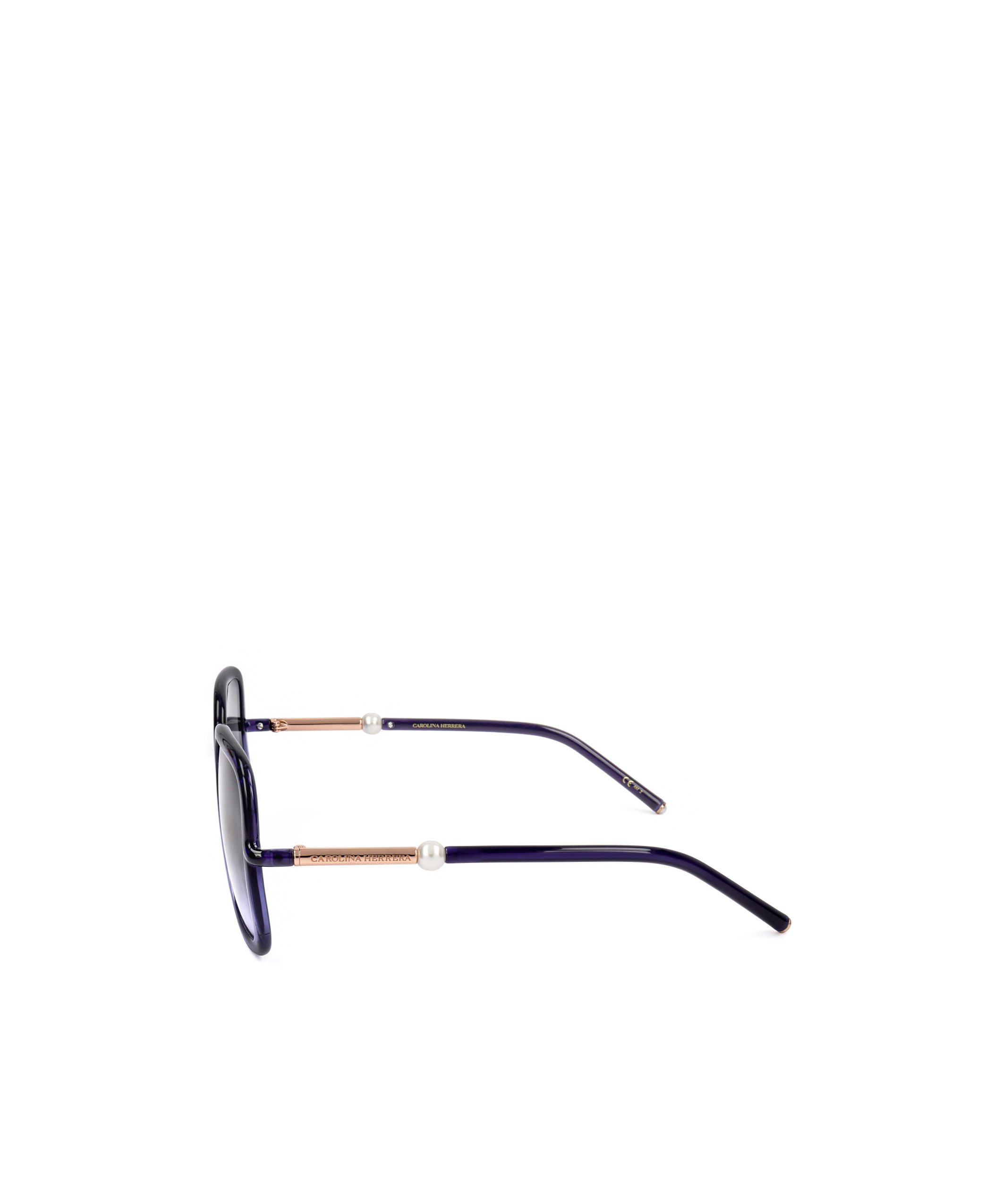 Carolina Herrera Full Frame Sunglasses In Blue