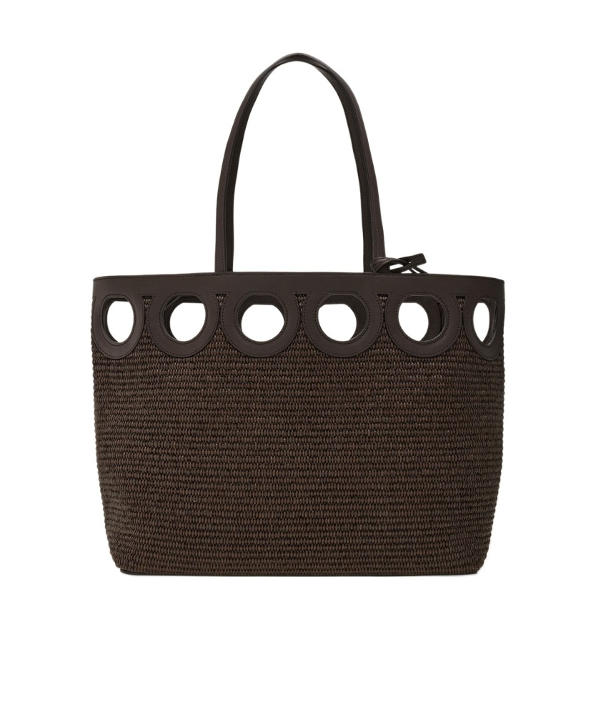Ferragamo Gancini Outline Tote Bag (l)