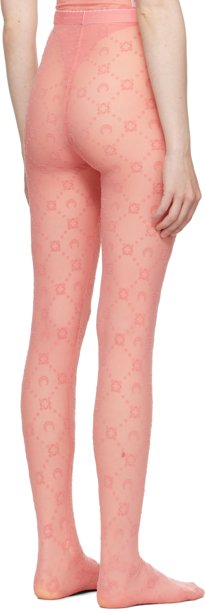 Marine Serre Elastic Waist Pantyhose
