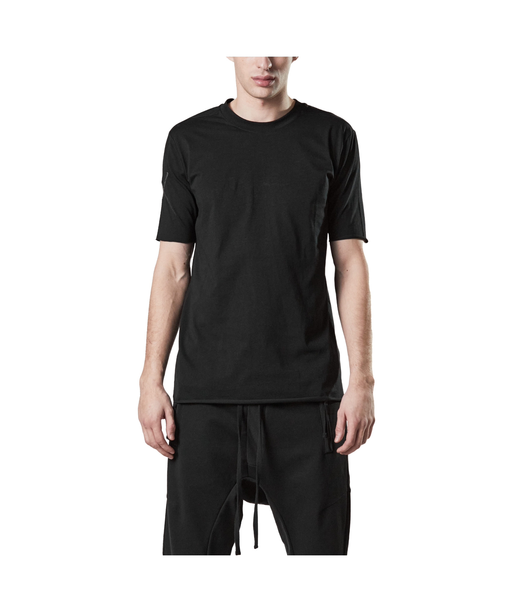 THOM KROM THOM KROM SCAR-STITCH DETAILED CREWNECK T-SHIRT