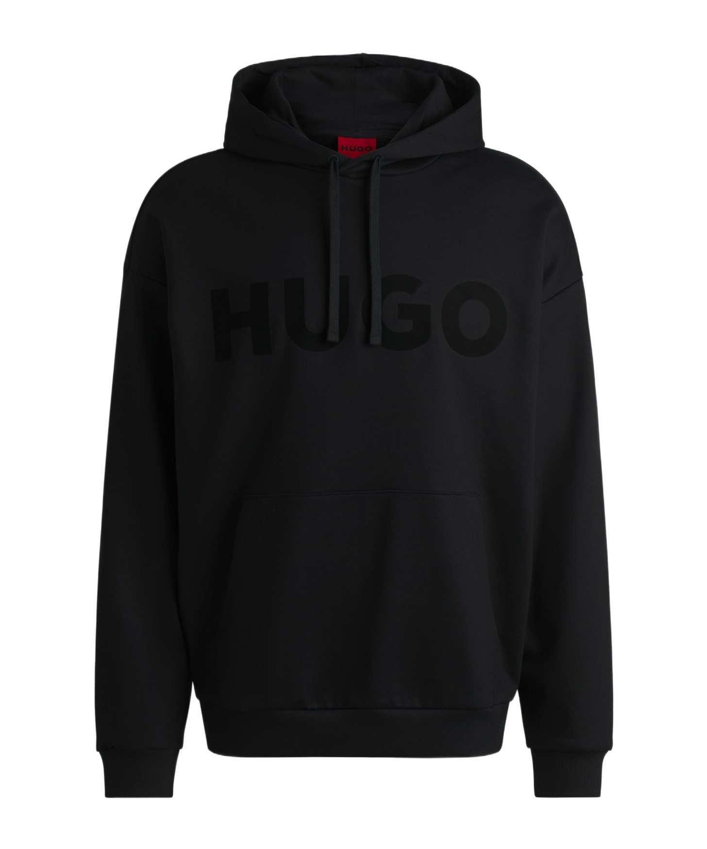 HUGO BOSS LOGO-PRINT HOODIE